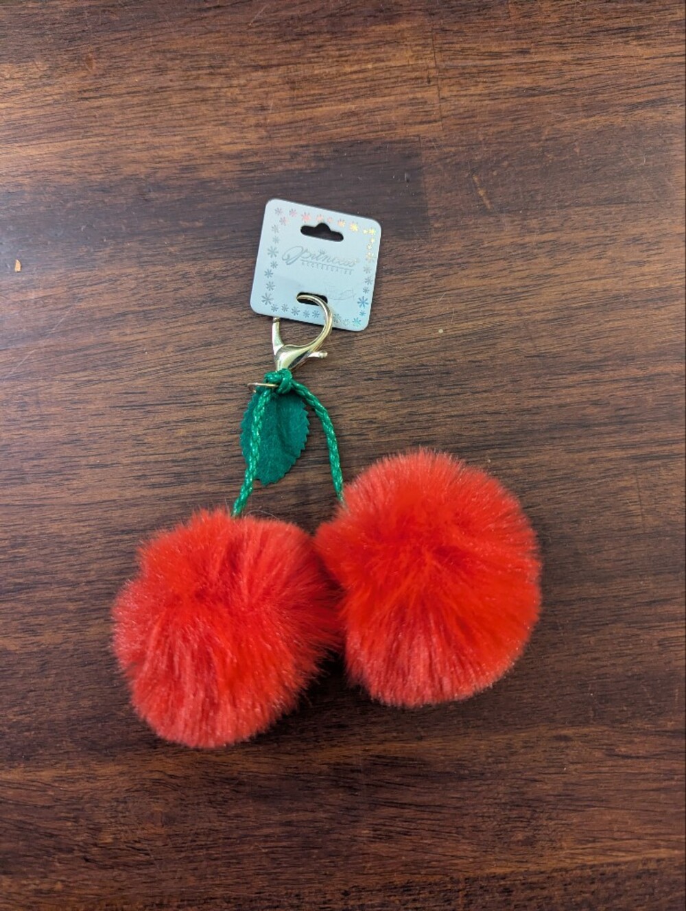Cherry Clip On Charm NWT